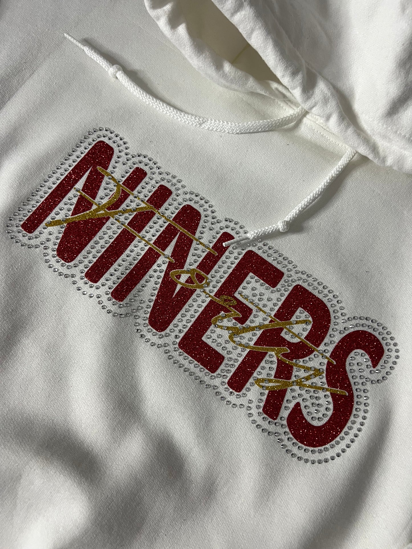 Forty Niners bling hoodie