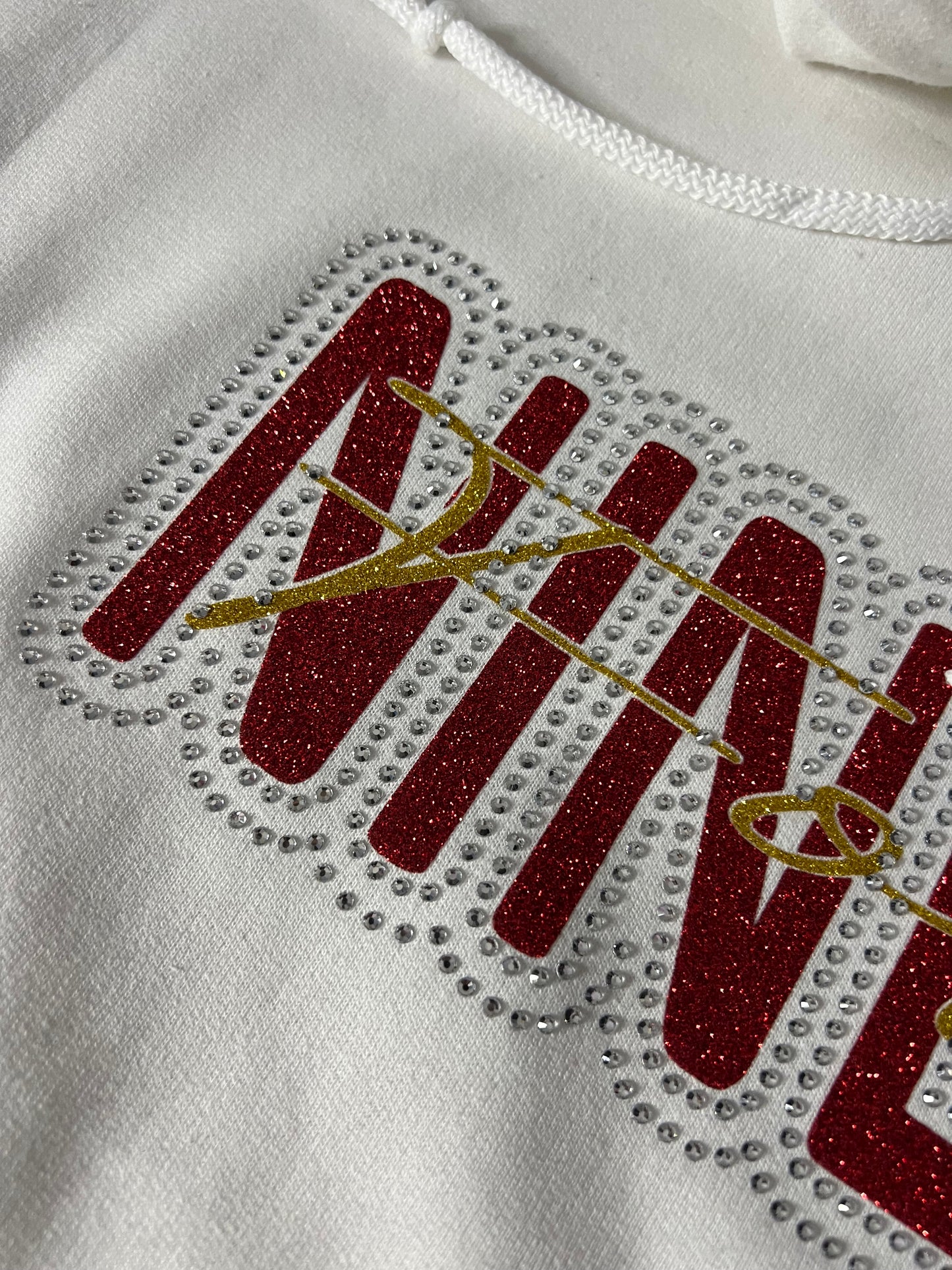 Forty Niners bling hoodie