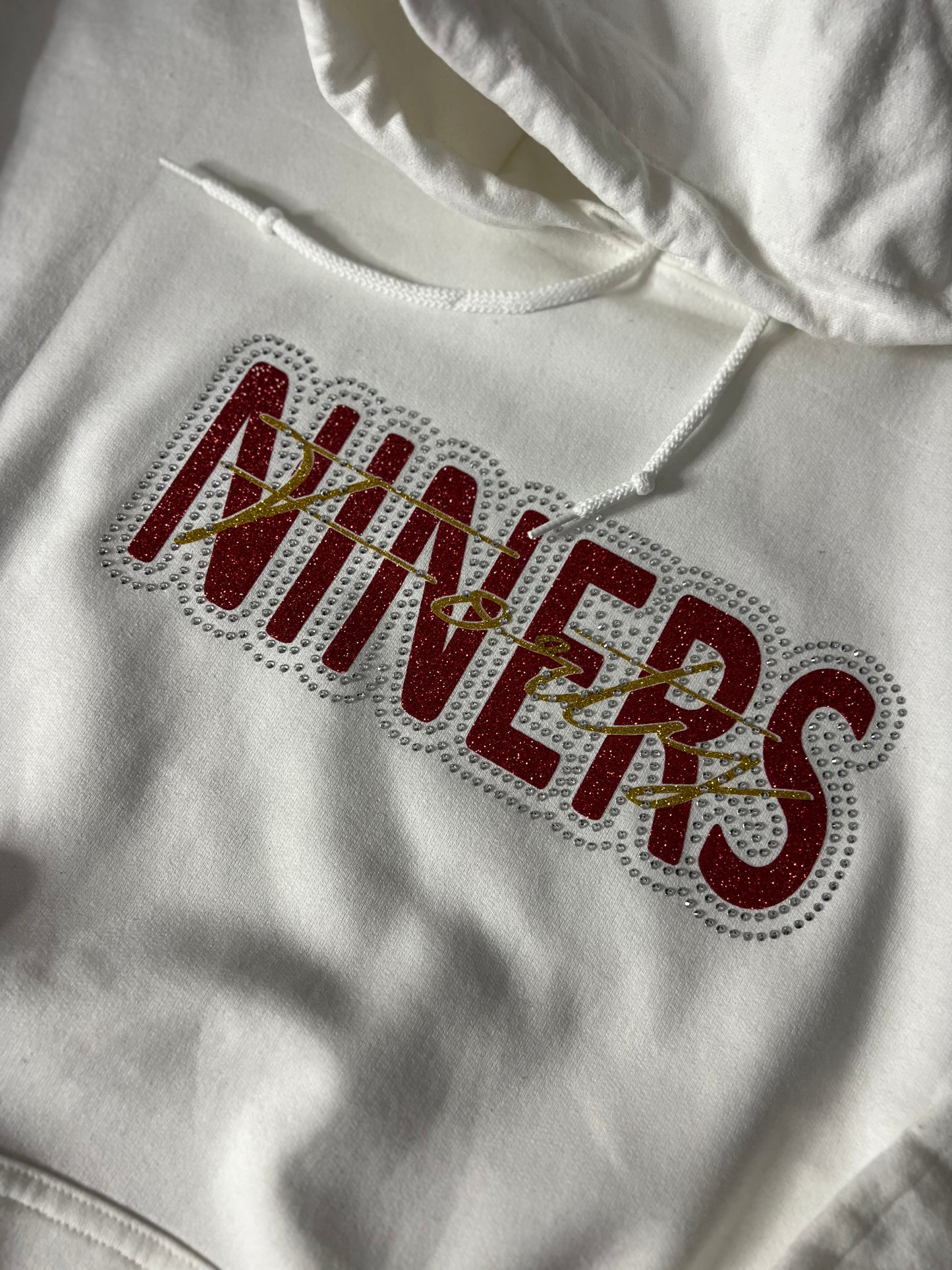 Forty Niners bling hoodie