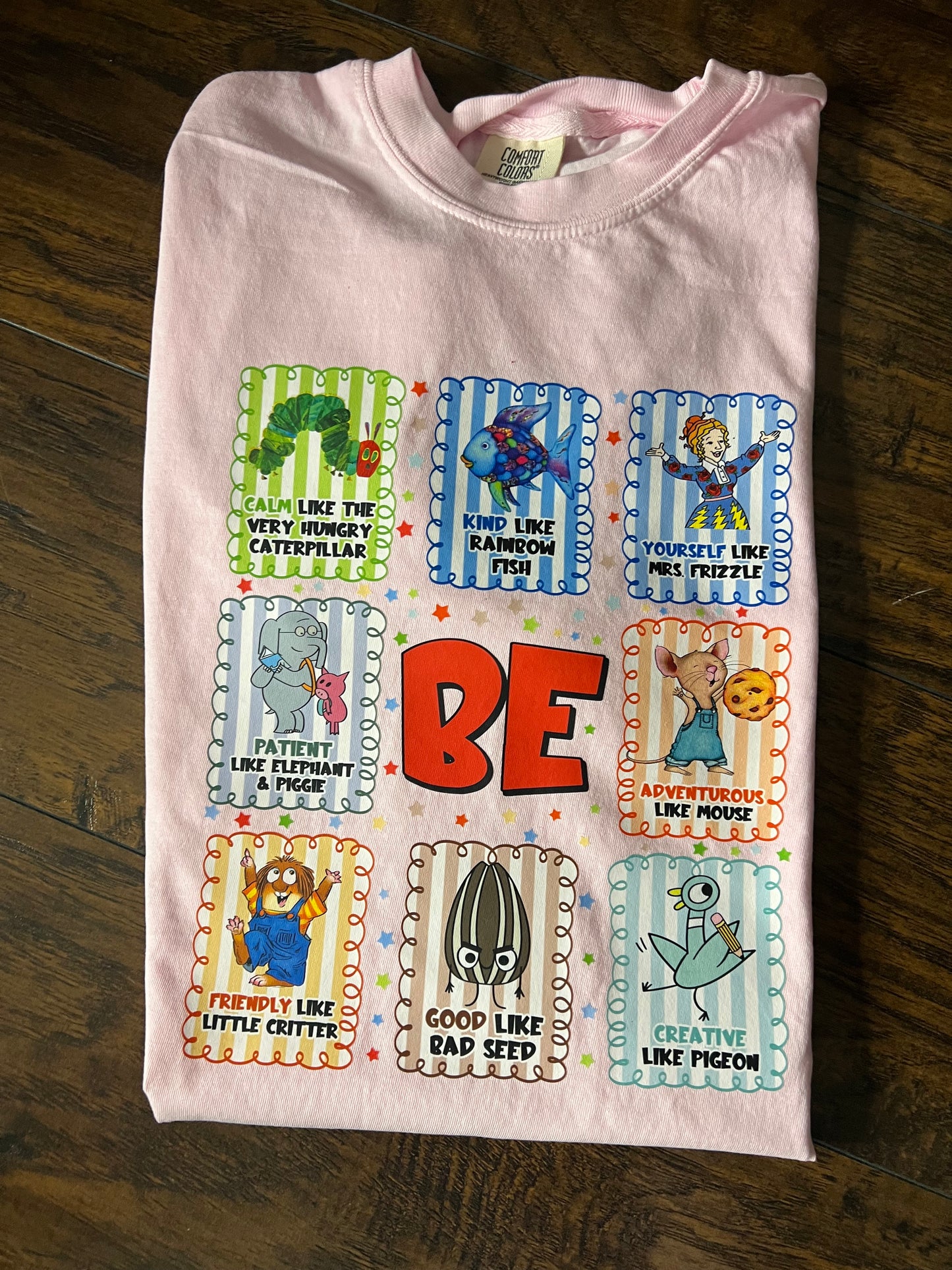 π βBeβ Teacher Graphic Tee β Book Character Inspired Shirt