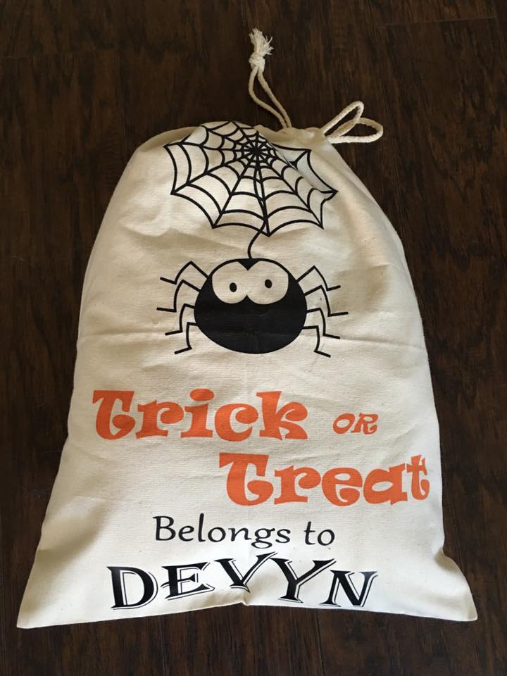 Personalized Candy Loot Sacks