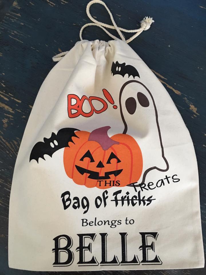 Personalized Candy Loot Sacks