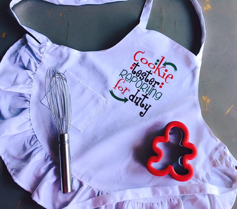 Kids Christmas Apron