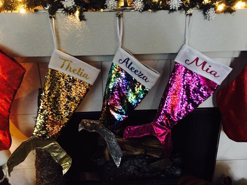 Mermaid Sequin Stockings