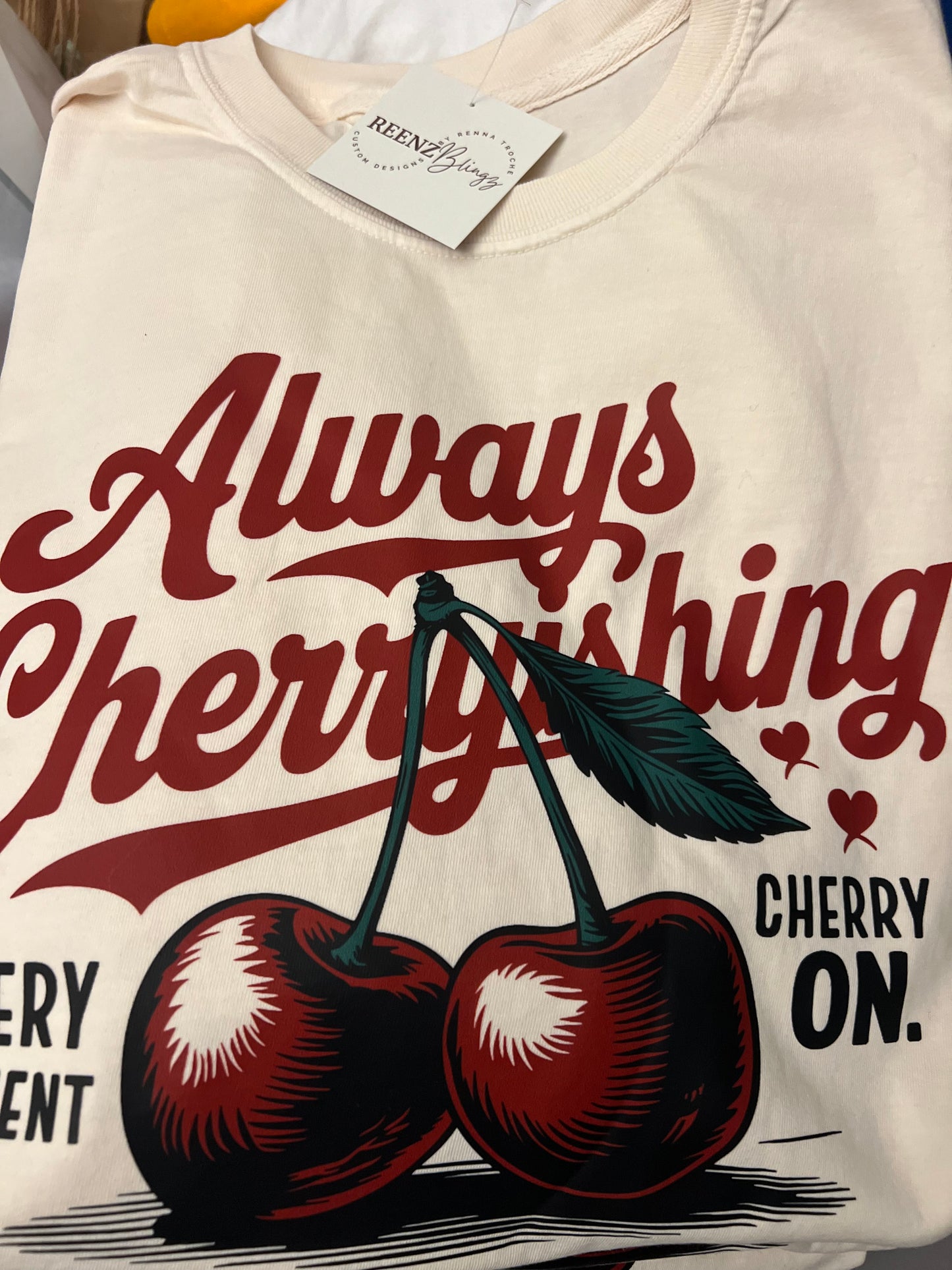 Always Cherryishing Graphic Tee 🍒