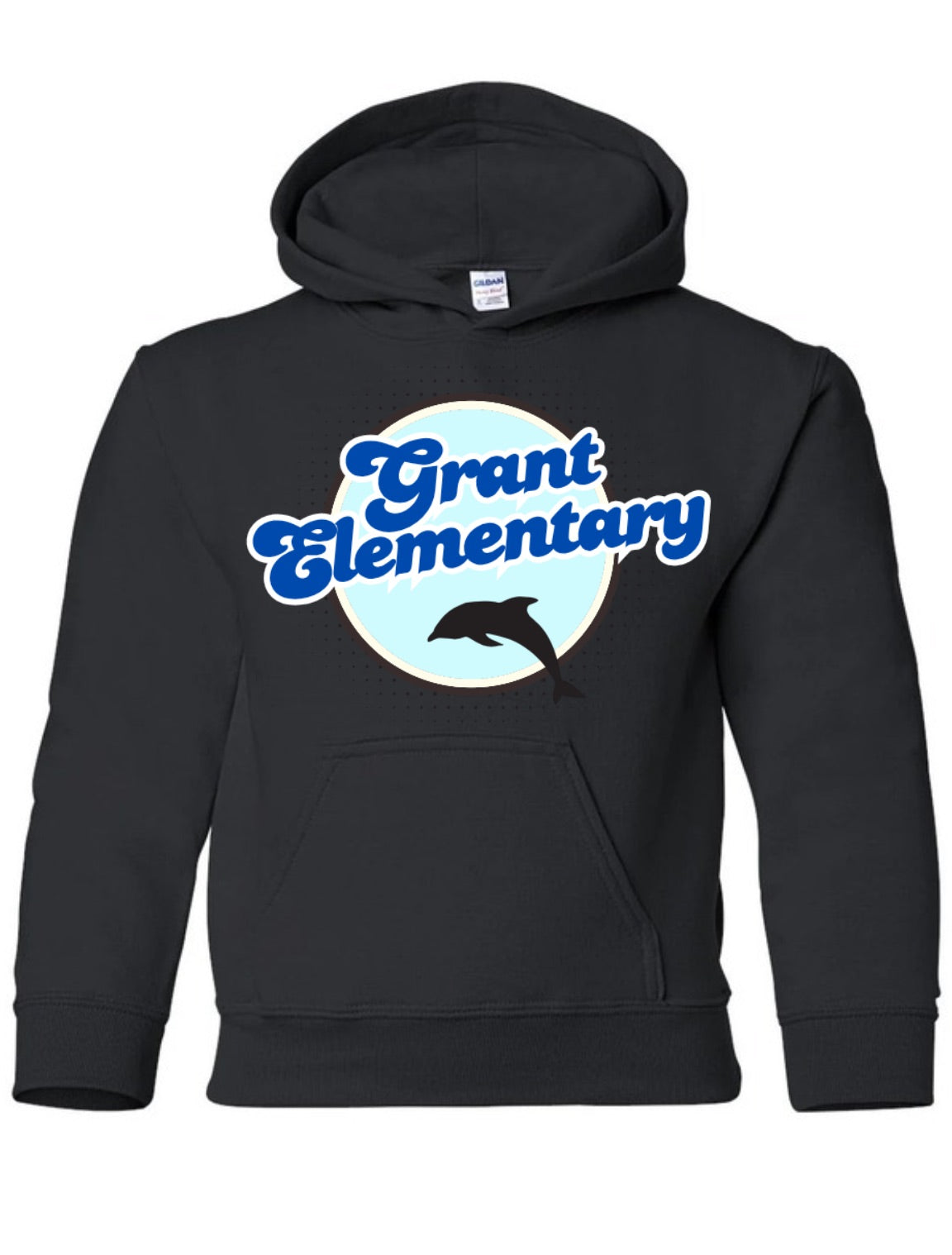 Grant Elementary Retro Logo Hoodie