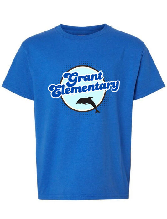 Grant Adult Retro Logo Tee