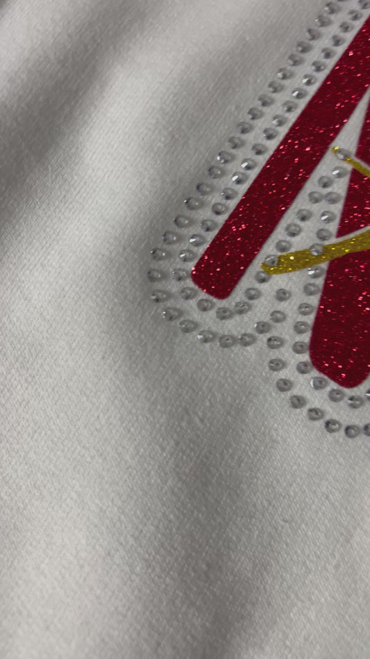 Forty Niners bling hoodie
