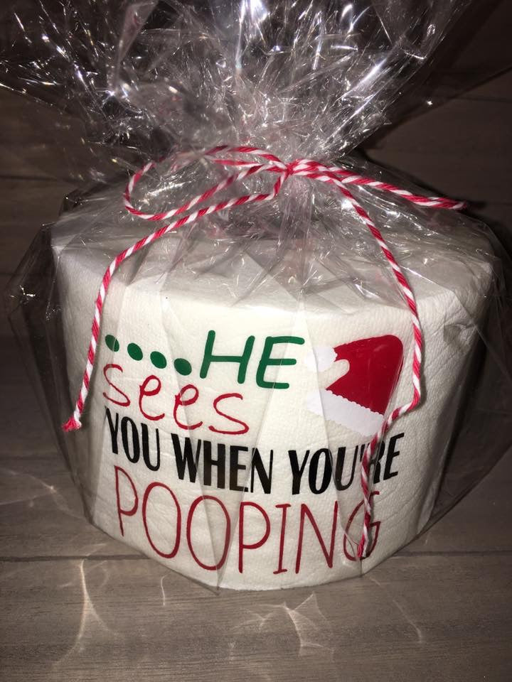 Funny Toliet Paper Gag Gift